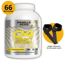 CELLUCOR - C4 WHEY PROTEIN 5LB SABOR VAINILLA - STRAPS