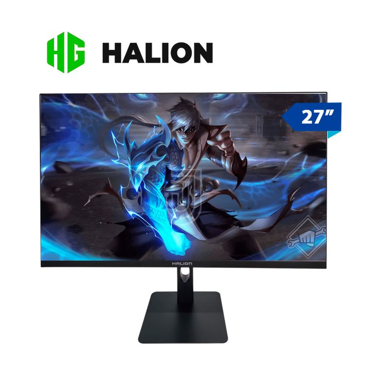 MONITOR GAMER 27 HG2726QF, PLANO IPS, 180HZ, 2K, QHD, LIFT & ROTATE, RGB