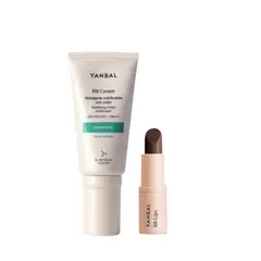Yanbal - Set x2 BB Cream Mate Mediano + BB Lips Black Honey