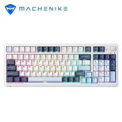 MACHENIKE - Teclado Mecanico Gamer Inalambrico KG98 RGB Gasket