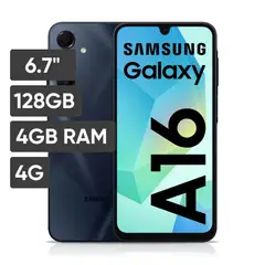 SAMSUNG - Smartphone Galaxy A16 4G LTE / 6.7"/ 4GB+ 128GB/ Batery 5000mah / IP54
