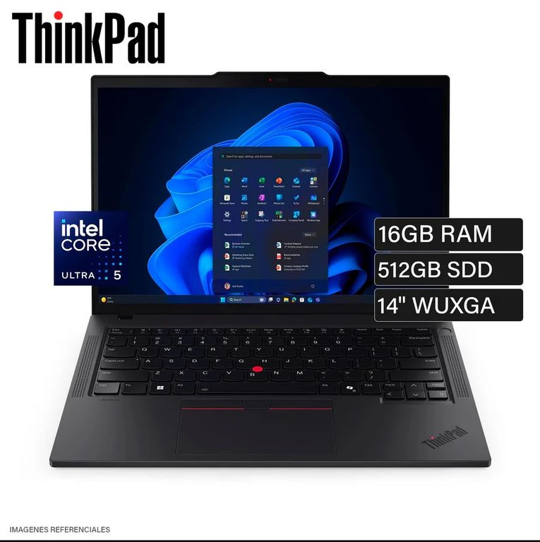 THINKPAD T14S GEN 6 CORE ULTRA 5 225U 16GB 512GB SSD 14'' WUXGA WIN 11 PRO