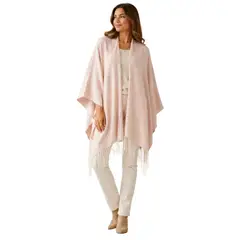 GENERICO - Capa Poncho Pashmina para mujer de invierno Casual