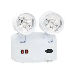 OEM - Luz de Emergencia LED Opalux Recargable con 2 Faros y Autonomía de hasta 9 Horas