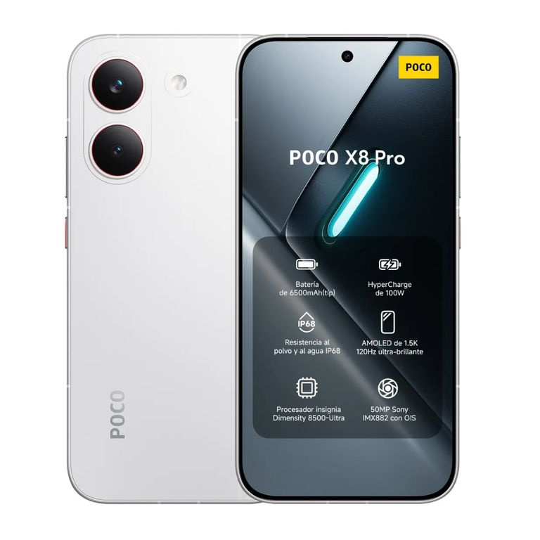 Poco X8 Pro 12RAM 512GB WHITE DUAL SIM REGISTRADO