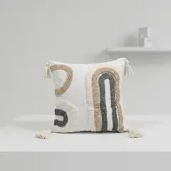 ZALMOHADAS - Cojín Decorativo Estilo Bohemio Arco 45x45