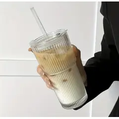 GENERICO - VASO DE VIDRIO CON SORBETE DE VIDRIO