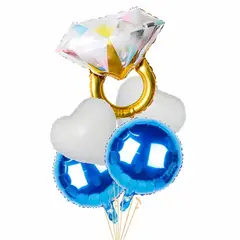 GENERICO - Globos de anillo de compromiso o despedida de soltera