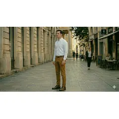 GENERICO - PANTALON DRILL PARA HOMBRE