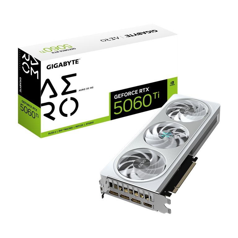 Tarjeta de Video GeForce RTX 5060 Ti AERO OC 8GB GDDR7 PCIe 5.0