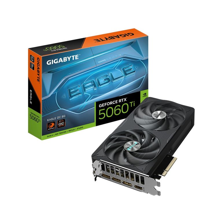 Tarjeta de Video GeForce RTX 5060 Ti EAGLE OC 8GB GDDR7 PCIe 5.0