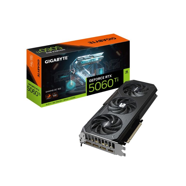 Tarjeta de Video GeForce RTX 5060 TI GAMING OC 8G 8GB GDDR7 PCIe 5.0