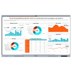 Teros - Pantalla Táctil Interactiva TE-8614W, 85.6 D- LED 3840 x 2160,LAN , WLAN, BT5
