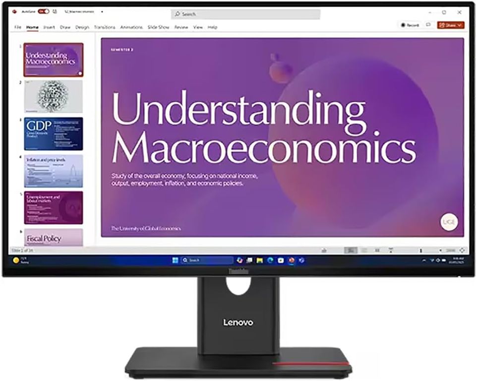 Monitor ThinkVision T24D-40 23.8 FHD IPS Color Negro