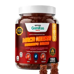 SOTTCOR LABS - Gomitas Maca Negra - Con Huanarpo Macho 150 Gomitas