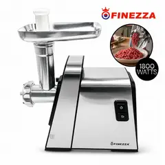 FINEZZA - Moledor de Carne Eléctrica FZ-102MC Potencia 1800 Watts