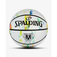 Spalding - Pelota de Basket MARBLES BLANCO