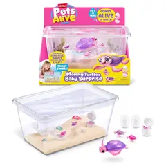 ZURU - Pets Alive Mamá Tortuga Con Bebes Sorpresa Interactiva