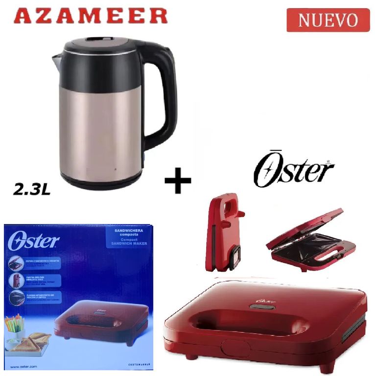 Sandwichera Eléctrica CKSTSM2885R053 - Hervidor 2.3LP