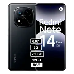 XIAOMI - Redmi note 14 pro plus 5G 12GB 256GB Negro