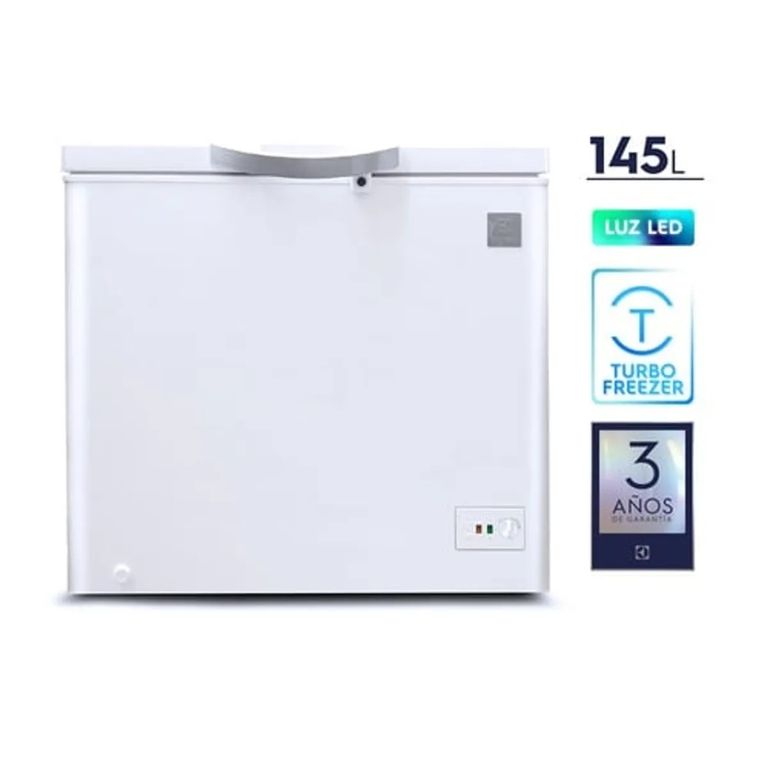 Congeladora 145L Horizontal EFCC20C2HQW Dual Blanco