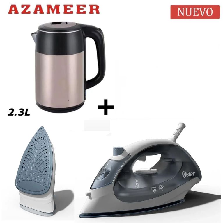 Plancha de vapor compacta GCSTBS5001-Hervidor 2.3LP