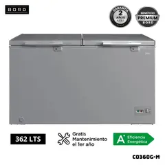 BORD - CONGELADORA 362 L GRIS - CO360G-M