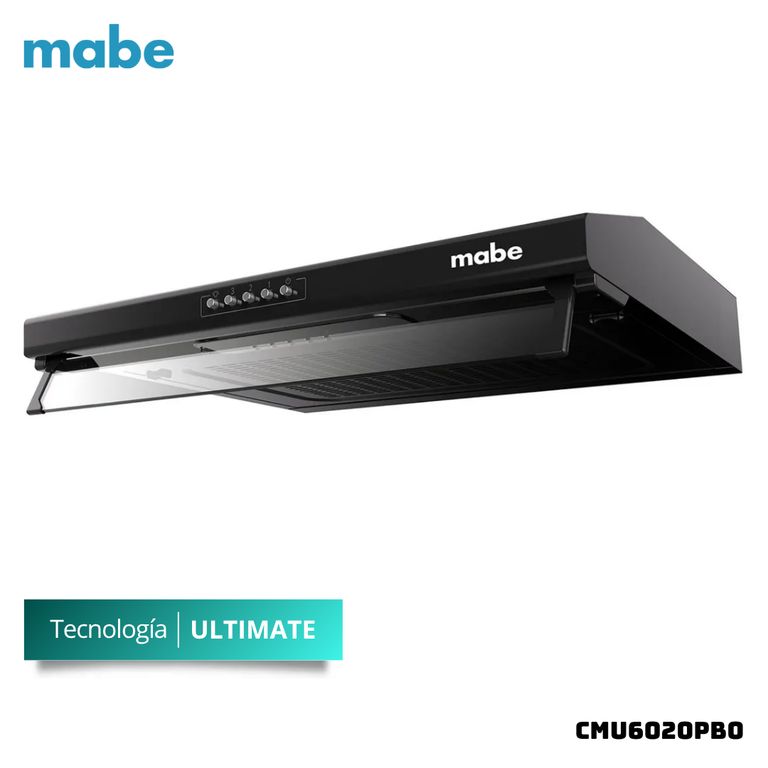 CAMPANA EXTRACTORA 60 CM NEGRO - CMU6020PB0