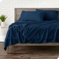TEFI HOME - Sábana Micropolar Celeste