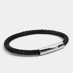 GENERICO - Pulsera ELEGATTO Elagio cuero negro