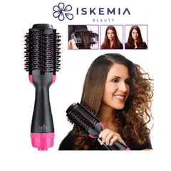 GENERICO - Cepillo Alisador Secador y Ondulador de Cabello 3 en 1 One Step Dicos