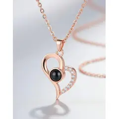 GENERICO - COLLAR PROYECTOR CORAZÓN DE LUNA