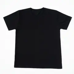GENERICO - Polo Hombre Básico Algodón Negro