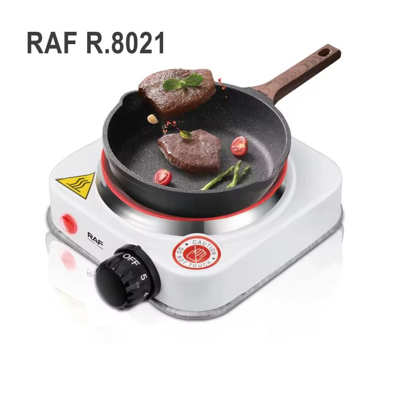 Cocina Eléctrica RAF R.8021 1 Hornilla 500W Alta Calidad