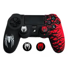 DOBE - Funda De Silicona Spider Para Mando Dualshock 4 De Ps4 Antideslizante Y Resistente