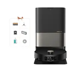 Dreame - Aspiradora Robot Vacuum X50 Ultra Complete Succion 20000pa Color Negro