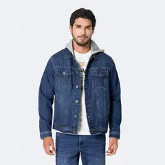 Pionier - Casaca Denim Hombre Jjosh