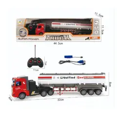 GENERICO - CAMIÓN COMBUSTIBLE RC CON CONTROL REMOTO – ESCALA 1:48