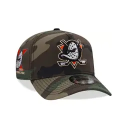 New Era - Gorra 9Forty A-Frame Anaheim Ducks 10th Anniversary Woodland Camo