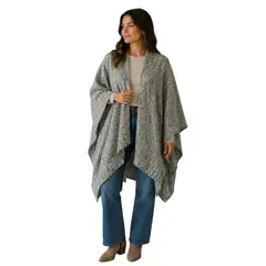 GENERICO - Capa Poncho Pashmina para mujer de invierno Casual