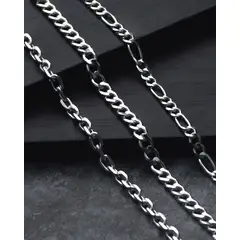 CLEO JOYAS & ACCESORIOS - Pulsera Prisma Hombre Plata