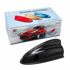 JET - Antena Cola De Tiburón 20Cm Universal Negro