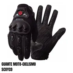 SCOYCO - GUANTES MC29 NEGRO MOTO-CICLISMO
