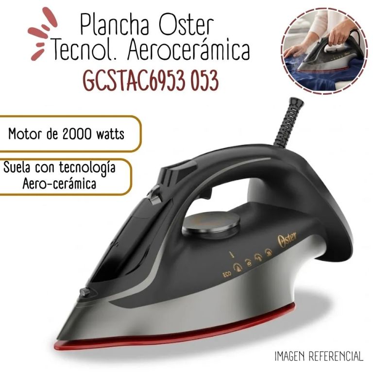 Plancha a vapor Tecnol. Aerocerámica - GCSTAC6953