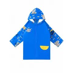 GENERICO - PONCHO IMPERMEABLE PARA NIÑOS MODELO PECESITOS