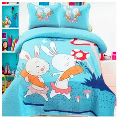 PANDA - Cubrecama de Algodón Infantil