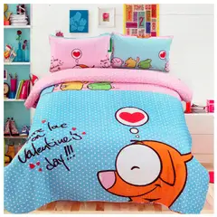 PANDA - Cubrecama de Algodón Infantil