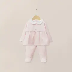 OPALINE - Conjunto Bebé Niña Rosado