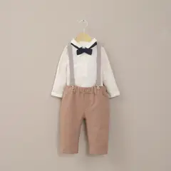 OPALINE - Conjunto Bebé Niño Café
