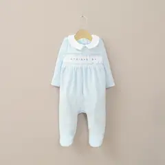 OPALINE - Enterizo Bebé Niño Celeste